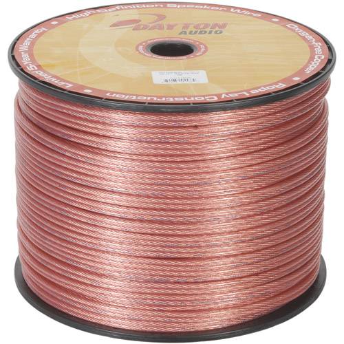 Dayton SKRL-12-500 12 AWG OFC Speaker Wire 500 ft.