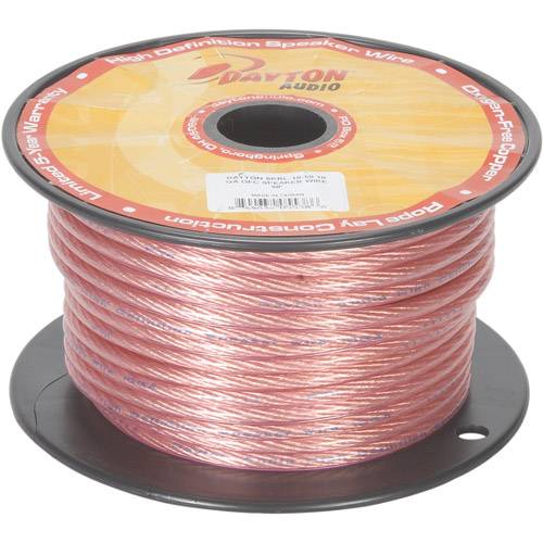 Dayton SKRL-10-50 10 AWG OFC Speaker Wire 50 ft.