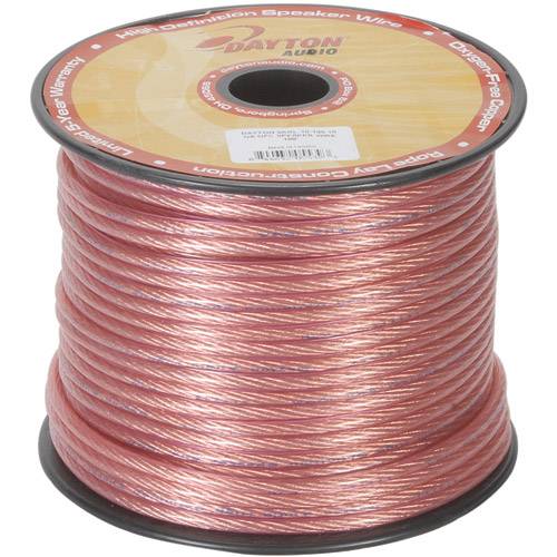 Dayton SKRL-10-100 10 AWG OFC Speaker Wire 100 ft.