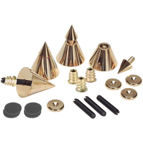 Dayton DSS4-G Gold Speaker Spike Set 4 Pcs