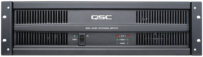 QSC ISA 500Ti 70V 1400 watts RMS Dual Channel Amplifier