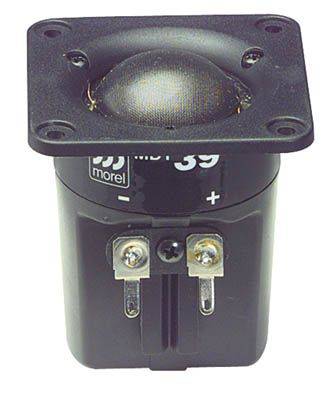 Morel MDT 39 1-1/8" Compact Dome Tweeter