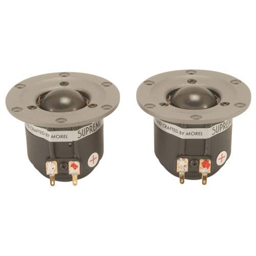 Morel ST 728 Supreme 1-1/8" Soft Dome Tweeter Pair