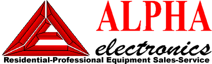 Alpha Electronics Residential-Professional Electronics Sales-Service
